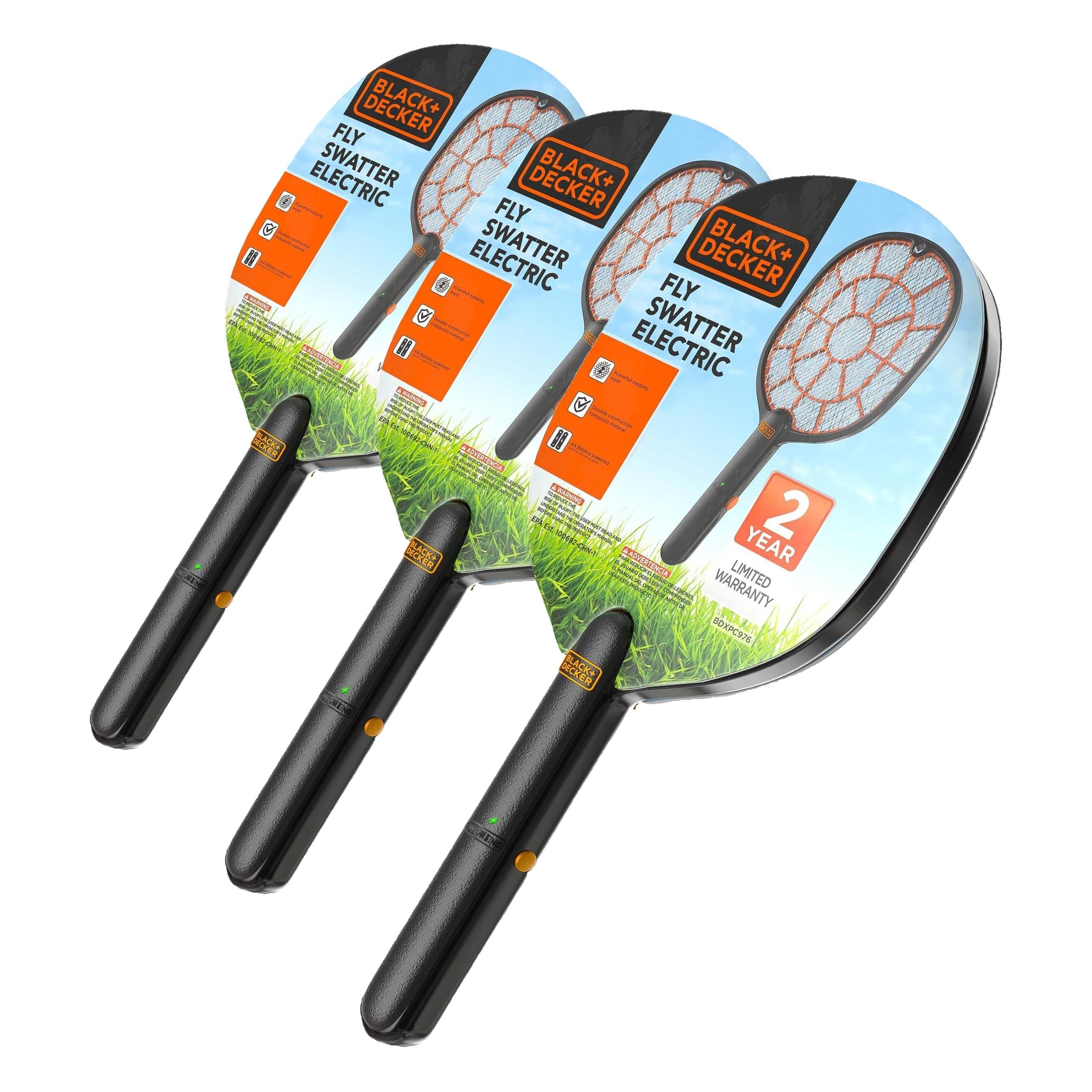 Amazon.com : BLACK+DECKER Bug Zapper Fly Swatter Electric for